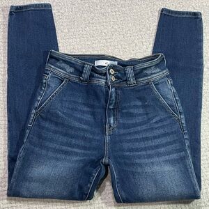 KanCan #KC2501D Skinny Denim Jeans Dark Wash Size 9/28